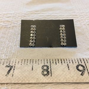 Sparkly Swarovski Crystal Drop Earrings